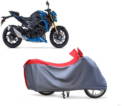 EGAL Two Wheeler Cover for Suzuki(BS6, Red)