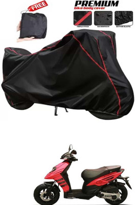 DeepShakshi AUTOMOTIVE Two Wheeler Cover for Aprilia(Storm 125, Black)