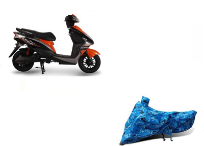Anlopeproducts Waterproof Two Wheeler Cover for Ampere(Reo Elite, Blue)