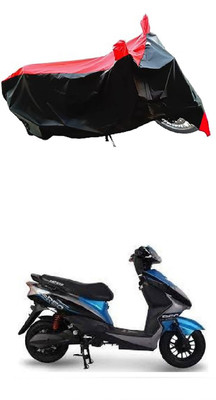 VESMEI Two Wheeler Cover for Ampere(REO BS6, Red)