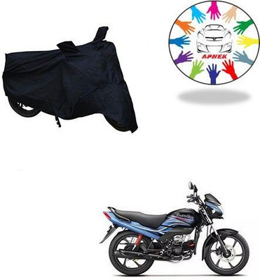 DeepShakshi AUTOMOTIVE Waterproof Two Wheeler Cover for TVS(Apache RTR 160, Black)