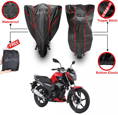 Y3H Waterproof Two Wheeler Cover for TVS(Raider, Grey)