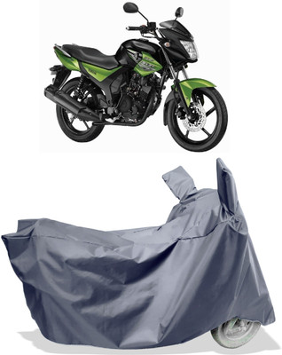 Amexride Two Wheeler Cover for Yamaha(SZ RR V2.0 BS6, Grey)