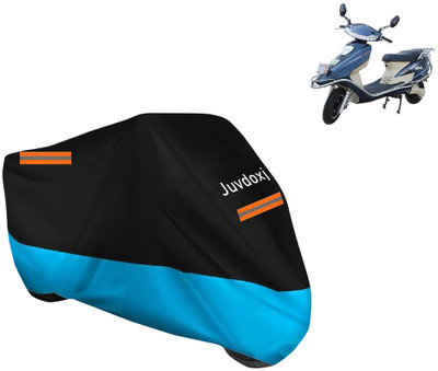 Juvdoxj Waterproof Two Wheeler Cover for Tunwal(Sport 63 60V, Blue)