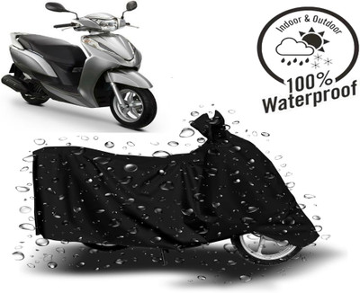 Autoinnovation Waterproof Two Wheeler Cover for Honda(Activa 4G, Black)