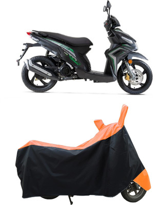 Coxtor Waterproof Two Wheeler Cover for Honda(Blade 125, Orange)