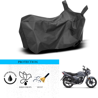 GOSHIV-car and bike accessories Waterproof Two Wheeler Cover for Honda(CB Shine, Black)