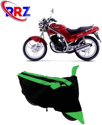 RRZ Waterproof Two Wheeler Cover for Kinetic(GF 125, Black, Green)