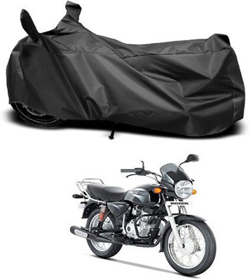 DeepShakshi AUTOMOTIVE Waterproof Two Wheeler Cover for Bajaj(Boxer, Black)