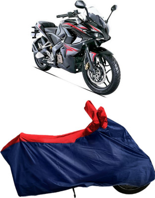 APNEK Waterproof Two Wheeler Cover for Bajaj(Pulsar RS 200, Blue, Red)