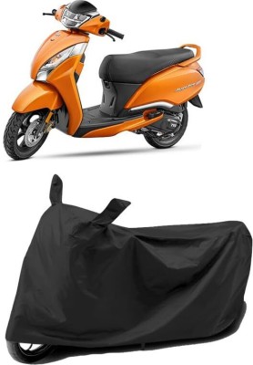 AASHTIK MART Two Wheeler Cover for TVS(Jupiter 125, Black)