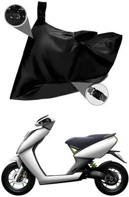 KEDIT Two Wheeler Cover for Ather(450 X, Black)