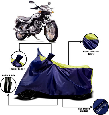 AUCTIMO Two Wheeler Cover for Suzuki(Fiero F2, Multicolor)