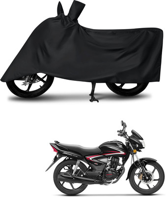 DeepShakshi AUTOMOTIVE Waterproof Two Wheeler Cover for Honda(CB Shine, Black)