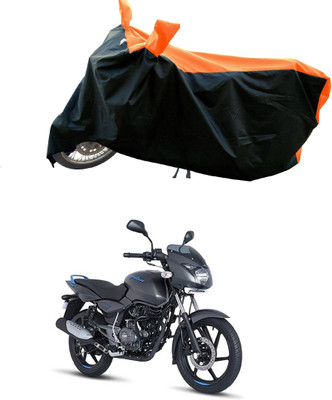 MWBB Waterproof Two Wheeler Cover for Bajaj(Pulsar 125, Orange)