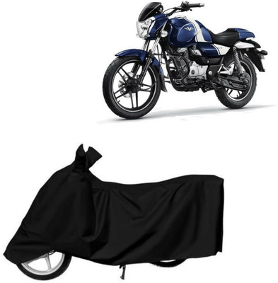 Mangal Waterproof Two Wheeler Cover for Bajaj(V12, Black)