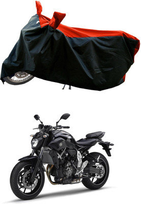 DeepShakshi AUTOMOTIVE Waterproof Two Wheeler Cover for Yamaha(MT 07, Red)