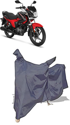 Amexride Two Wheeler Cover for Hero(New Glamour BS6, Grey)