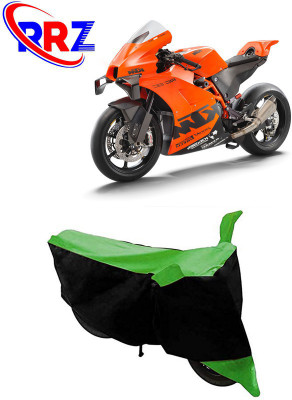 RRZ Waterproof Two Wheeler Cover for Ducati(SuperSport, Black, Green)