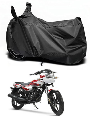 Auto Hub Waterproof Two Wheeler Cover for TVS(Phoenix 125, Black)
