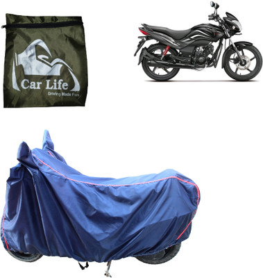 Car Life Two Wheeler Cover for Hero(Passion Xpro, Blue)