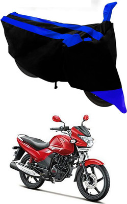 Mdstar Waterproof Two Wheeler Cover for Hero(Achiever, Blue, Black)