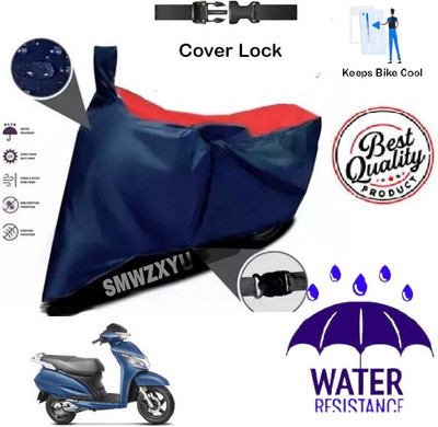 SK AUTO Waterproof Two Wheeler Cover for Honda(Activa 5G, Red, Blue)