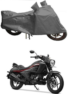 Mdstar Waterproof Two Wheeler Cover for Suzuki(Intruder 250, Grey)