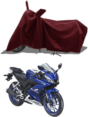 DeepShakshi AUTOMOTIVE Waterproof Two Wheeler Cover for Bajaj(Pulsar AS 150, Maroon)