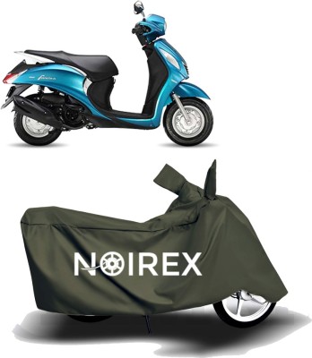 NOIREX Two Wheeler Cover for Yamaha(Fascino, Green)