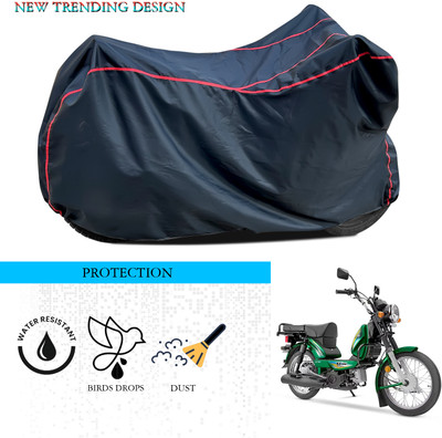 ANTHUB Waterproof Two Wheeler Cover for TVS(Heavy Duty Super XL, Black)