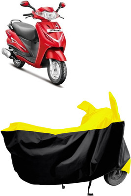 Amexride Two Wheeler Cover for Hero(Duet LX 110CC BS6, Multicolor)