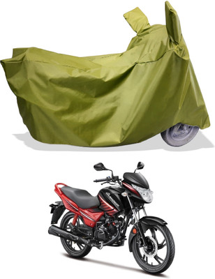 Amexride Two Wheeler Cover for Hero(Glamour Programmed FI, Maroon)