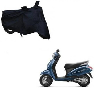 Tritika Waterproof Two Wheeler Cover for Honda(Activa 125, Black)