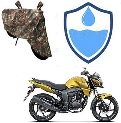 DeepShakshi AUTOMOTIVE Waterproof Two Wheeler Cover for Honda(CB Trigger, Multicolor)