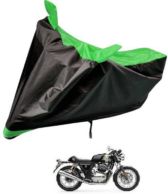 Auto Hub Two Wheeler Cover for Royal Enfield(Continental GT 650, Green)
