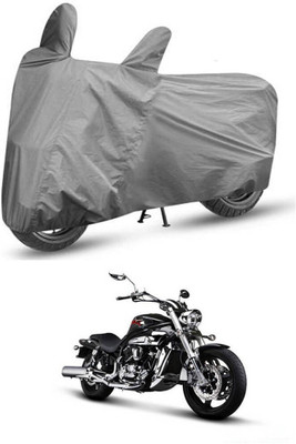 DeepShakshi AUTOMOTIVE Waterproof Two Wheeler Cover for Hyosung(Aquila Pro 650, Grey)
