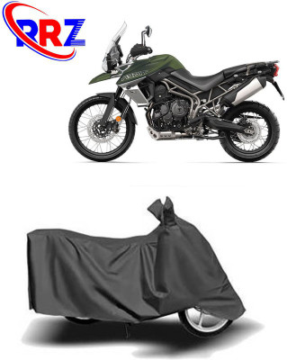 RRZ Waterproof Two Wheeler Cover for Triumph(Tiger 800 XCA, Grey)