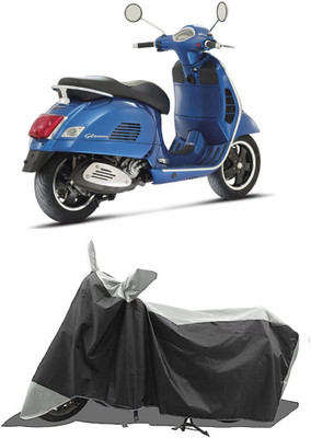 GROFATIK Two Wheeler Cover for Vespa(GTS Super 300, White)