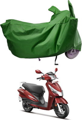 Amexride Two Wheeler Cover for Hero(Duet LX 110CC, Maroon)