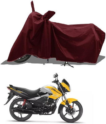 MWBB Waterproof Two Wheeler Cover for Royal Enfield(Meteor, Maroon)