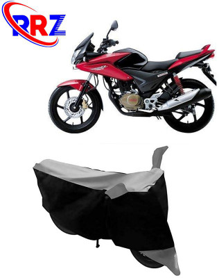 RRZ Waterproof Two Wheeler Cover for Honda(Stunner CBF, Black, Grey)