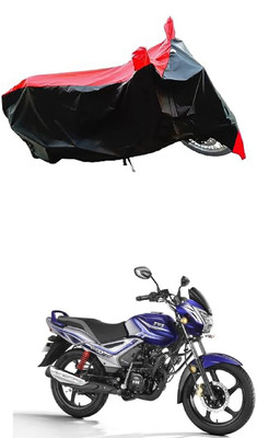 VESMEI Two Wheeler Cover for TVS(Star City Plus BS6, Red)