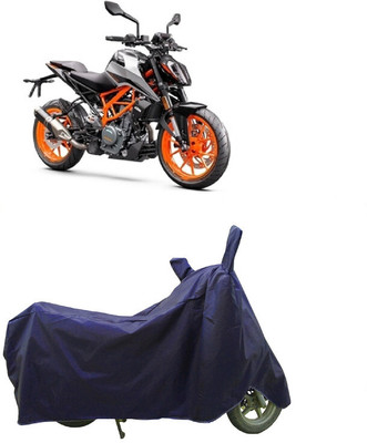 Coxtor Waterproof Two Wheeler Cover for KTM(390 Duke, Blue)