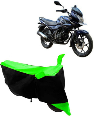 DeepShakshi AUTOMOTIVE Waterproof Two Wheeler Cover for Bajaj(Discover, Green)