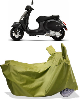 Amexride Two Wheeler Cover for Vespa(Notte 125 BS6, Maroon)