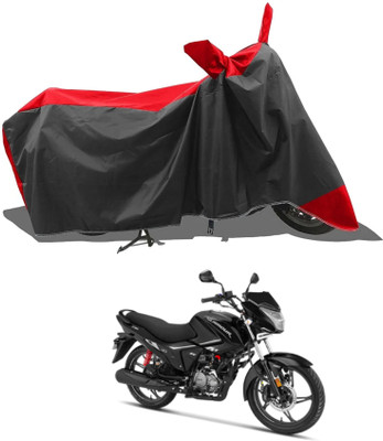 KEDIT Two Wheeler Cover for Hero(Glamour, Red)