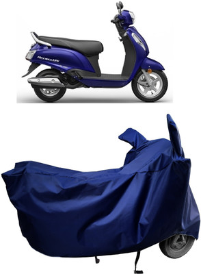 Amexride Two Wheeler Cover for Suzuki(New Access 125, Blue)
