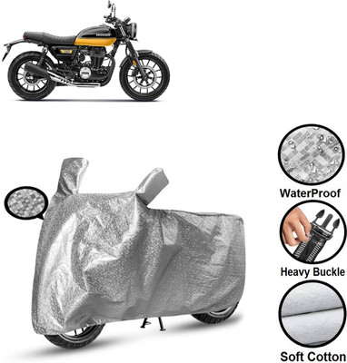 PAGORA Waterproof Two Wheeler Cover for Honda(CB350RS, Silver)