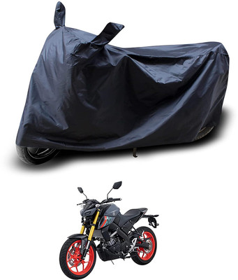 AASHTIK MART Two Wheeler Cover for Yamaha(MT 15, Black)